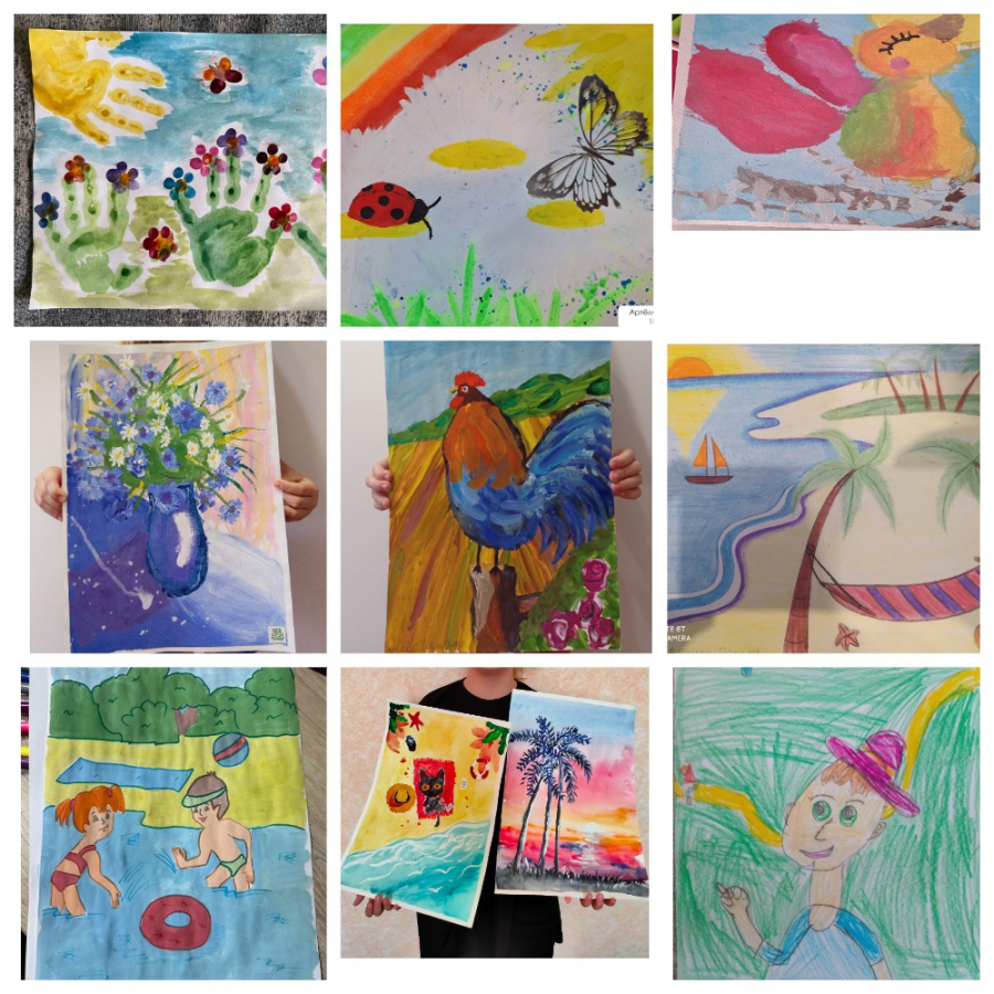 Детский творческий конкурс "Я рисую лето"